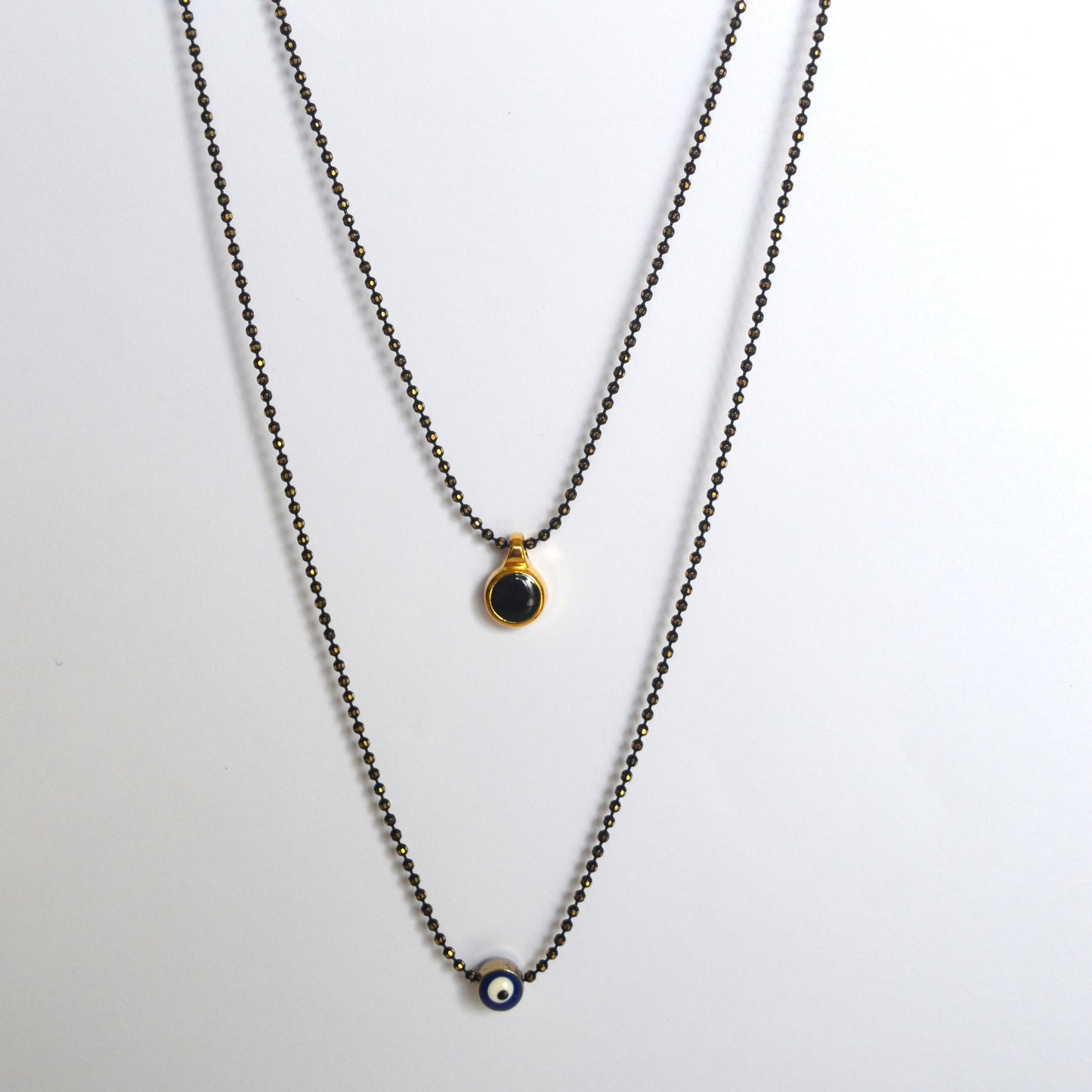 Evelina Halskette mit schimmerndem Diamantschliff