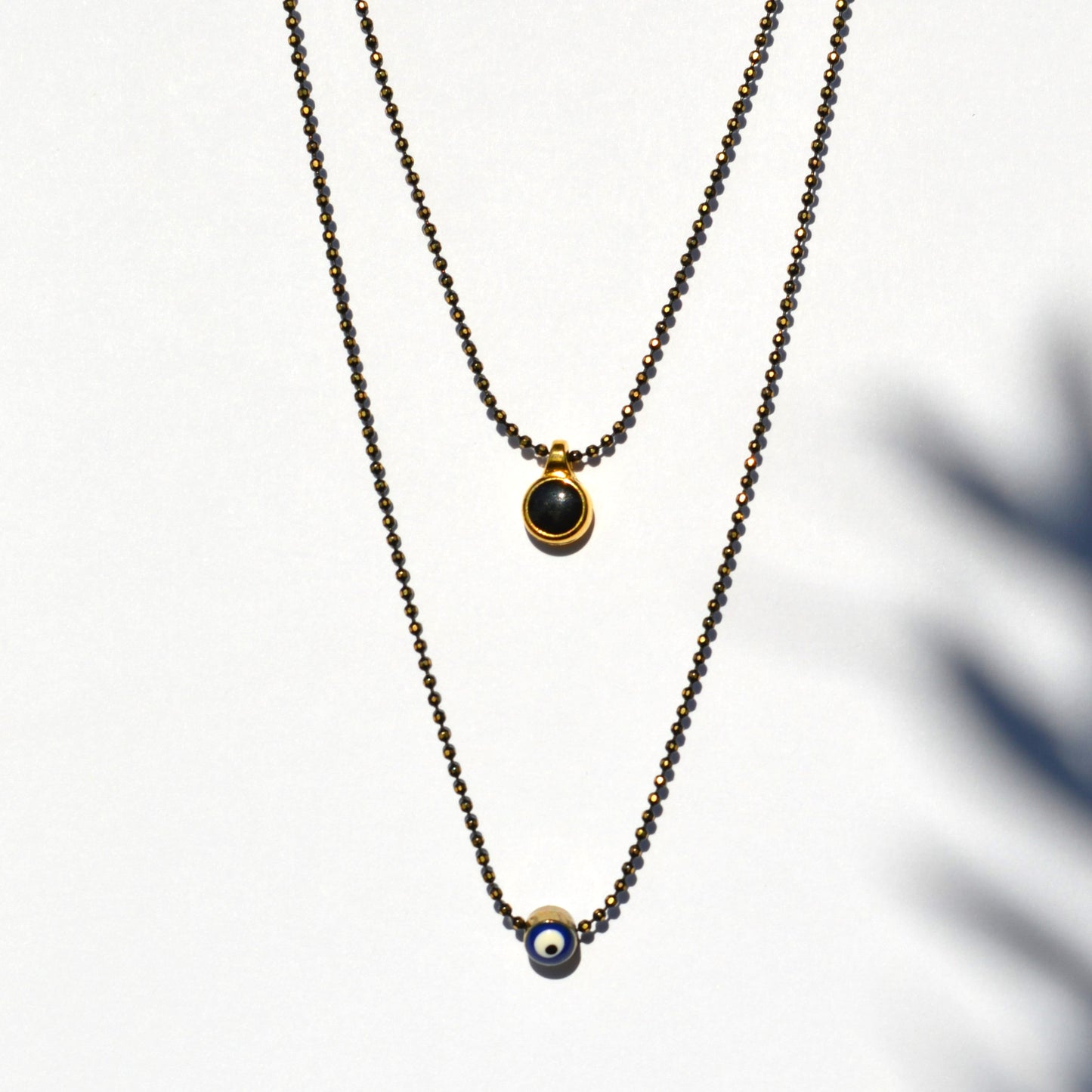 Evelina Halskette mit schimmerndem Diamantschliff