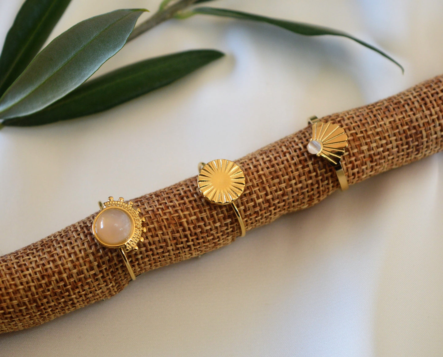 Poseidon Ring mit Muschel-Design (gold)