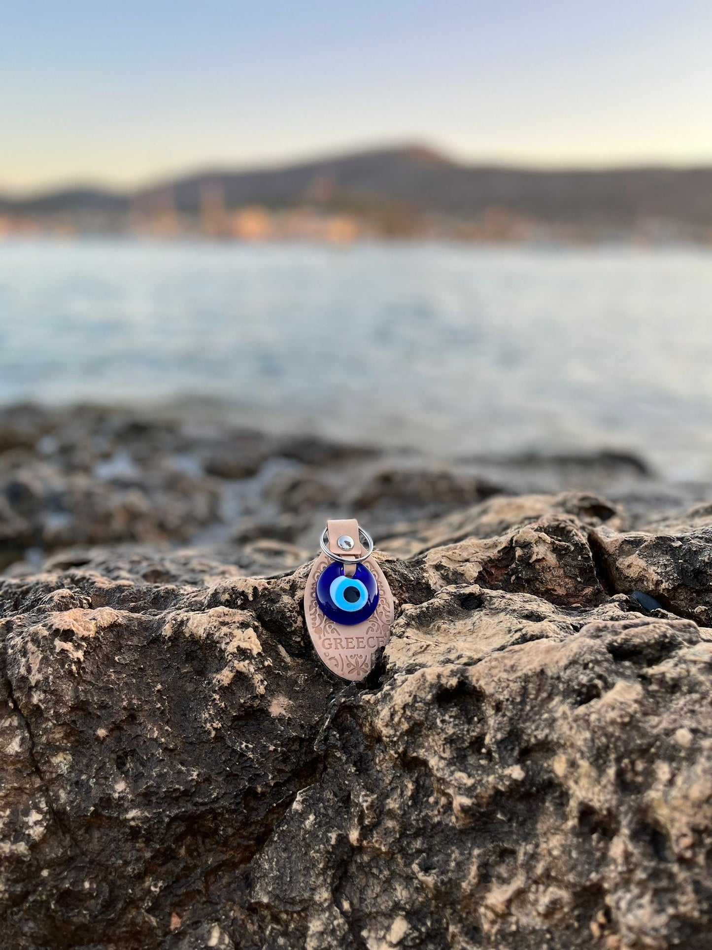 Talisman Schlüsselanhänger mit Mataki Evil Eye