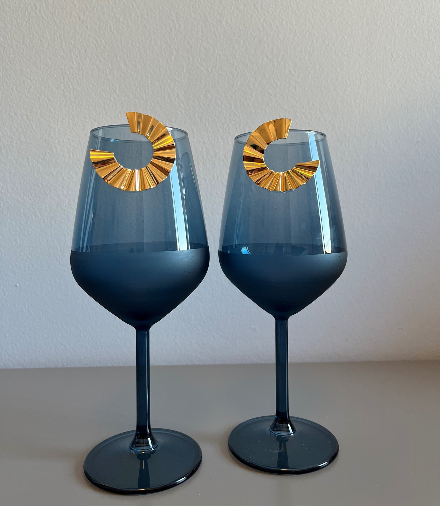Aphrodite Muschel-Ohrringe (gold)