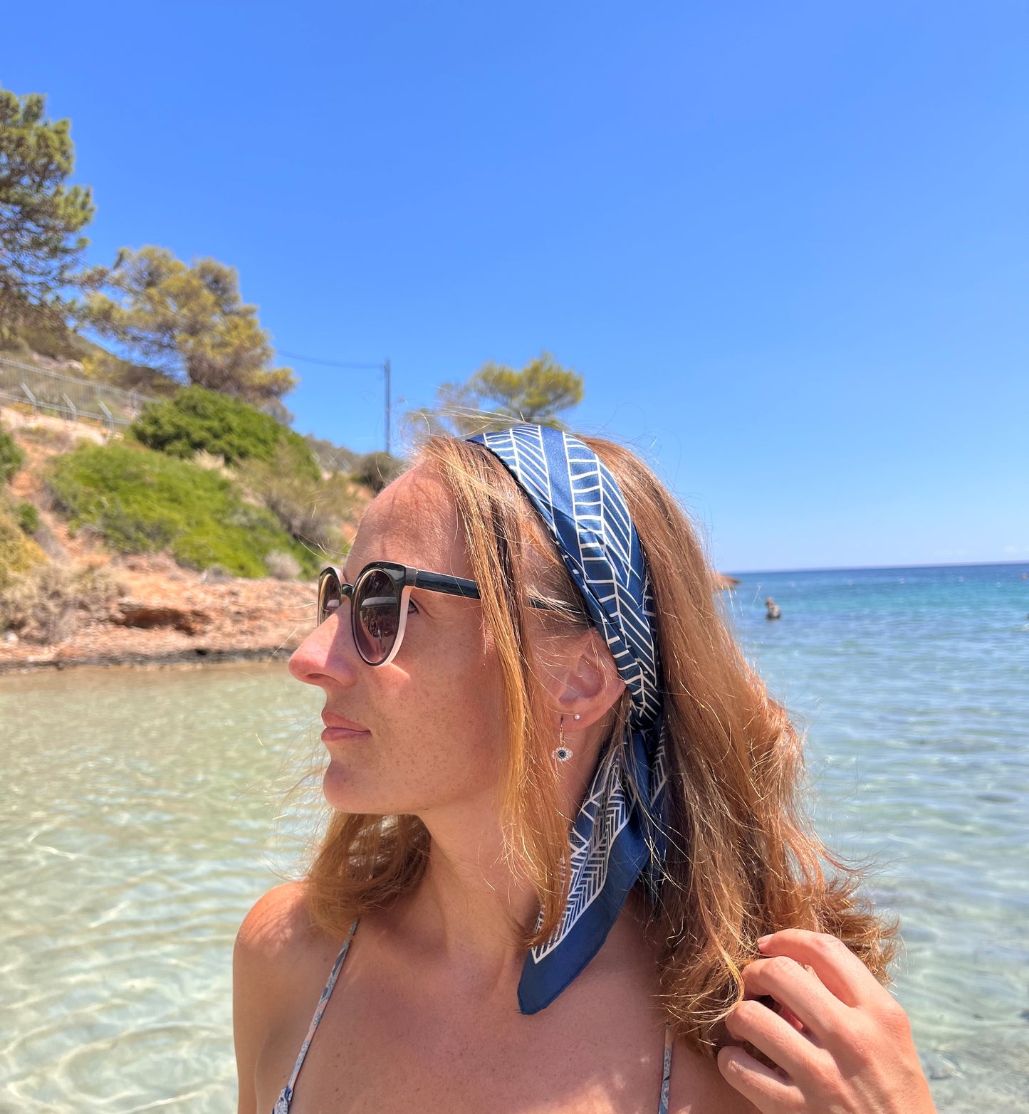 Despina Tuch (blau)